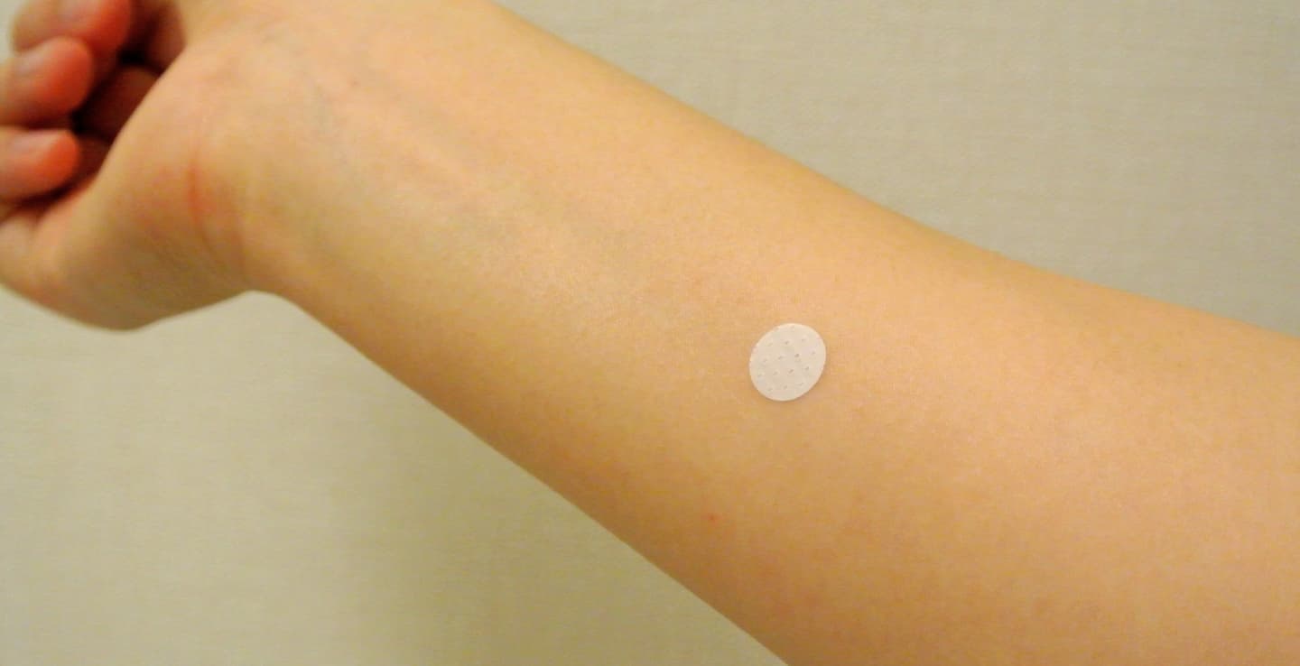 松山市安い白髪染め専門店の特徴パッチテスト